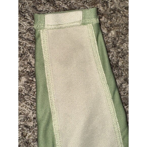 PrAna Breathe 1/4 Zip Lightweight Pullover Sweater Men's Size Small Green/Tan - Picture 9 of 11